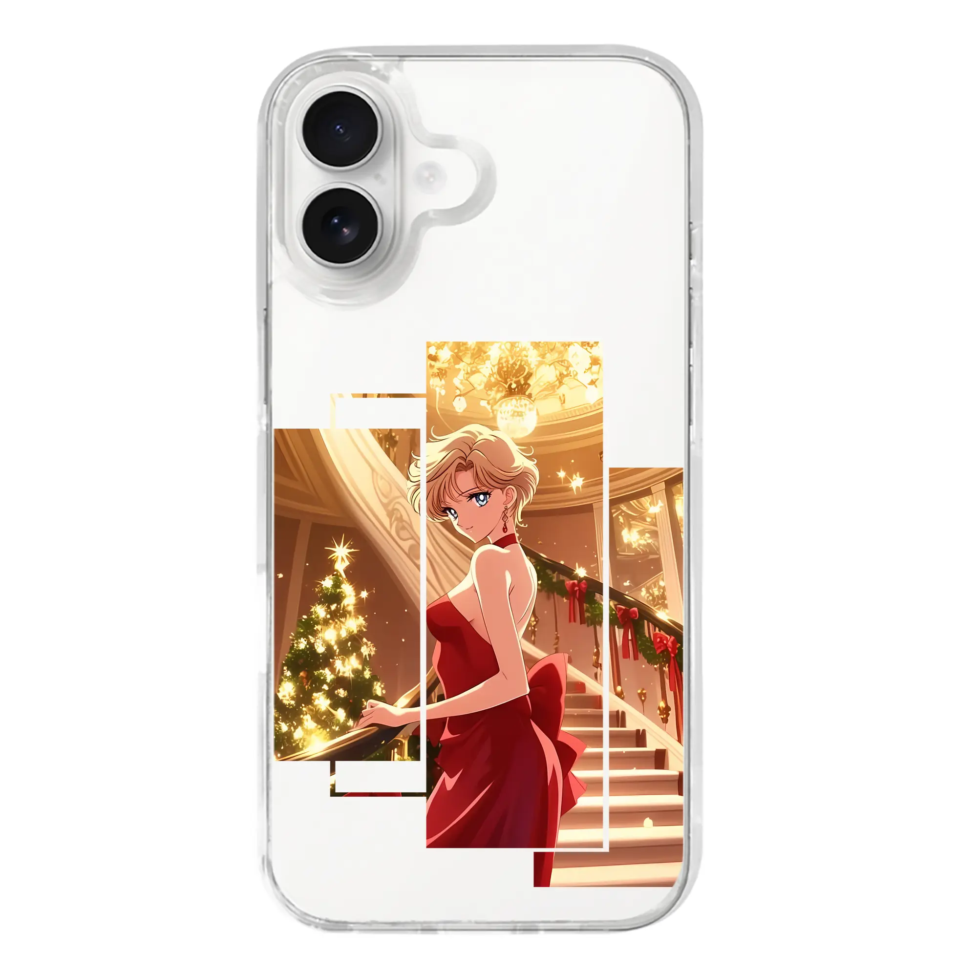 美少女戦士セーラームーン グッズ 天王 はるか - iPhone 17シリーズ 透明スマホケース – 薄型・耐衝撃・精密フィット保護カバー